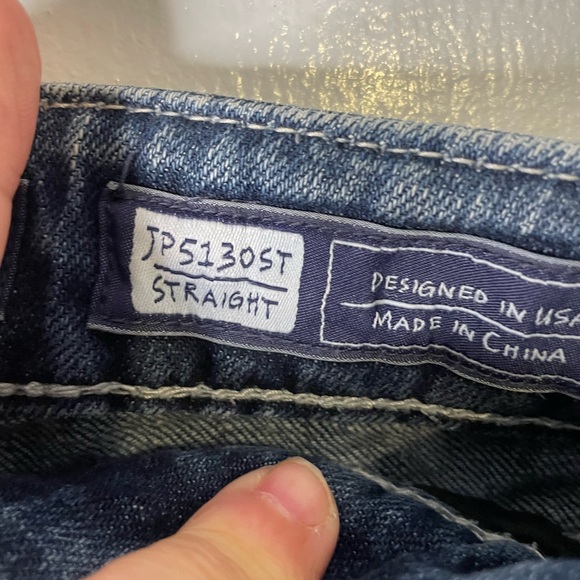 Miss Me Womens Size 27 Lowrise Straight Leg Jeans Blue 3124 - Picture 7 of 14